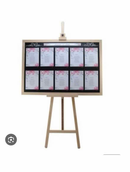 Photo of A frame notice board for charity info (Belmont SM5) #2
