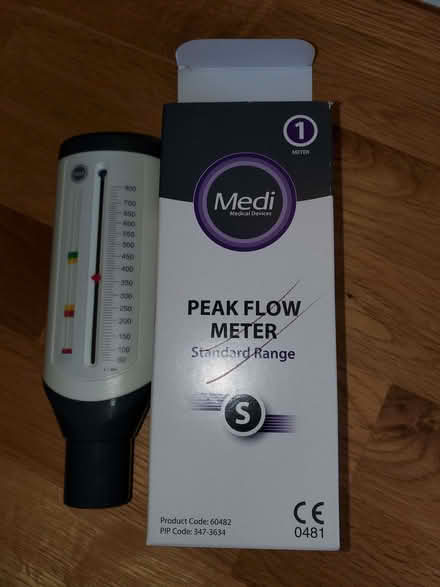 Photo of free Peak flow meter (Moortown LS17) #1