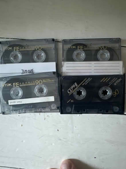 Photo of free C90 audio cassette tapes x4 (Bognor Regis PO21) #1