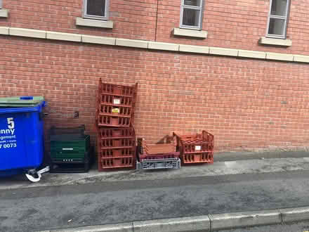 Photo of free Plastic stacking crates (Stockport SK1) #1