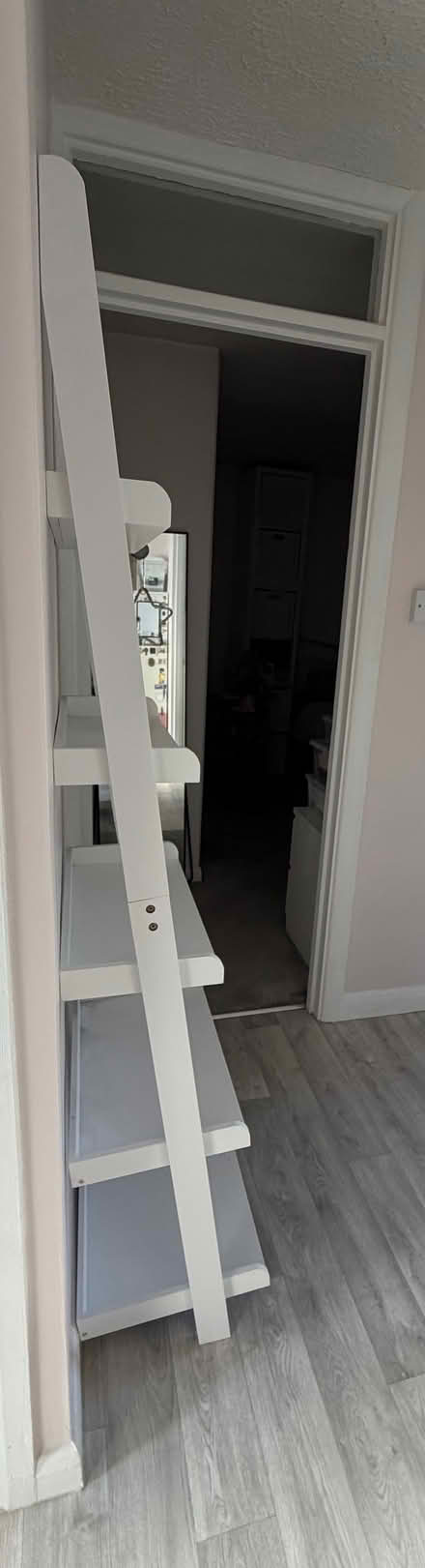 Photo of free White ladder shelves (Linslade LU7) #2