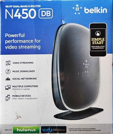 Photo of free Belkin N450 DB WIFI ROUTER (Lansdale Hospital area) #2