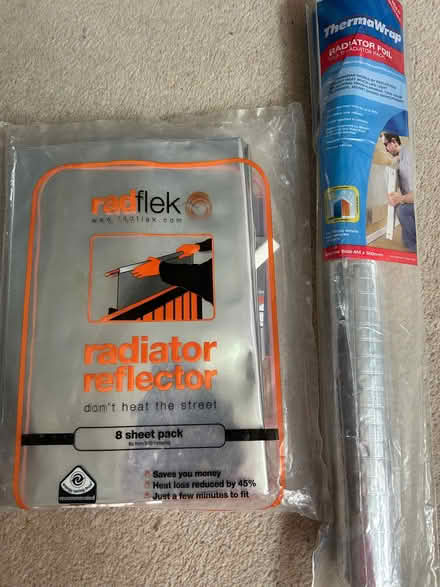 Photo of free Radiator reflector packs (partly used) (Tolworth KT6) #1