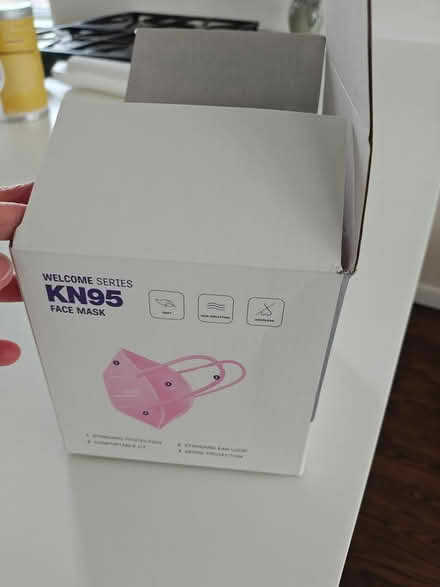 Photo of free WellBefore KN95 pink masks (West village) #2