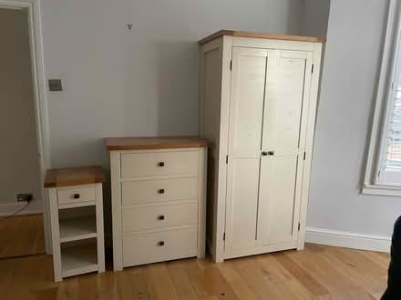 Photo of free Cupboard, drawers and side table (Battersea SW11) #1