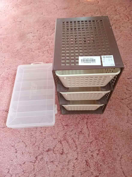 Photo of free Small drawers and plastic storage container (Eastbourne BN20) #1