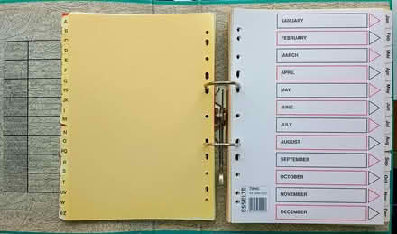 Photo of free Folder Page Dividers (ME10 (Tunstall)) #1