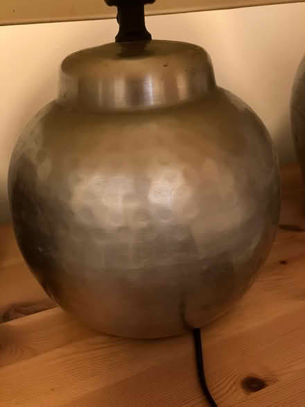Photo of free Two metal based lamps (Southmoor OX13) #2