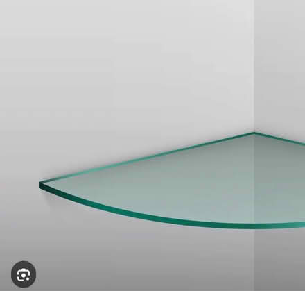 Photo of free New glass corner shelves & fixings (Barnes SW13) #2
