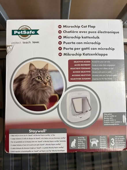 Photo of free PetSafe microchip cat flap (King's Bromley DE13) #1