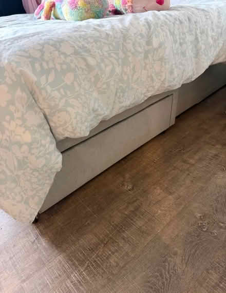 Photo of free Double Storage bed and mattress (SW11 4AD) #1