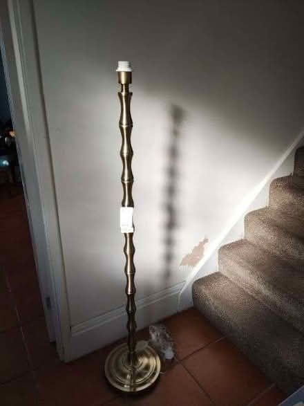 Photo of free new floor lamp base (no shade or bulb) (Kilburn DE56) #1