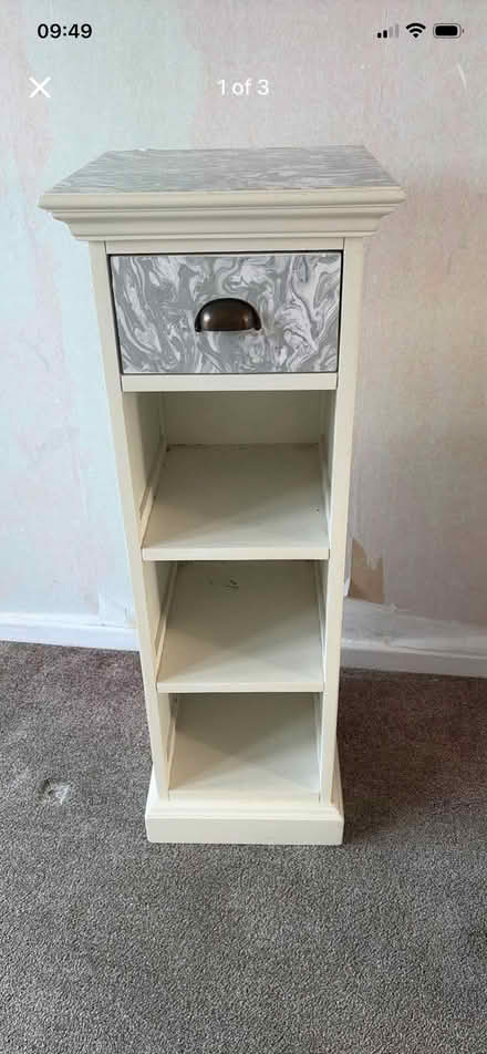 Photo of free Narrow shelving unit (Chirk LL14) #1