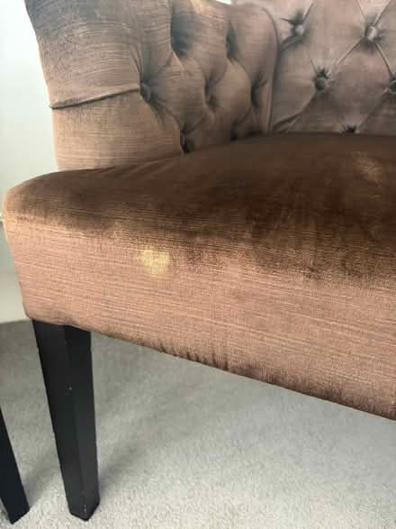 Photo of free 2 x Black chairs (Bushey Village WD23) #3