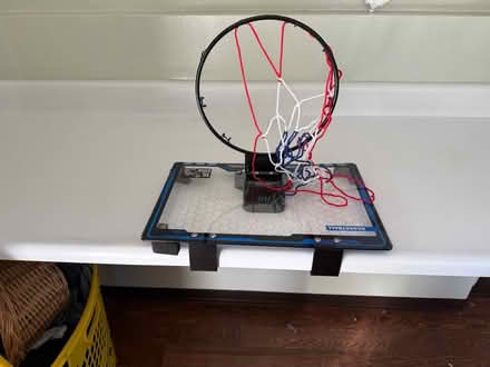 Photo of free Tavbletop basketball hoop with net (Valencia Avenue, Sunnyvale) #1