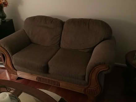 Photo of free 2chairs and loveseat (Near Neshaminy Mall) #1