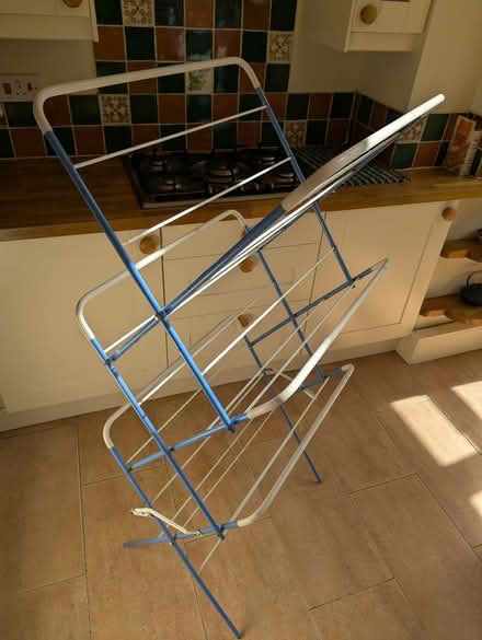 Photo of free Folding metal clothes airer (Teddington TW11) #1