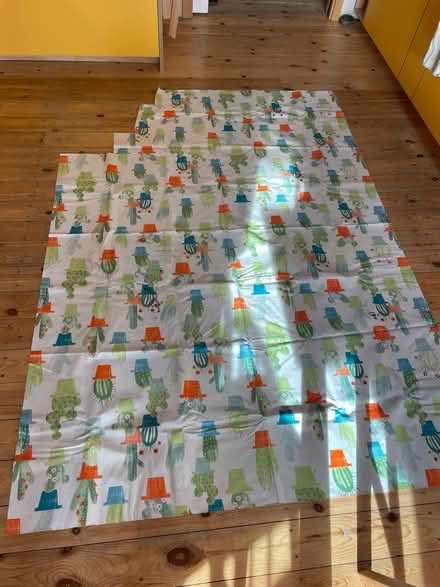 Photo of free Plastic table cloth (Greystones S11) #2