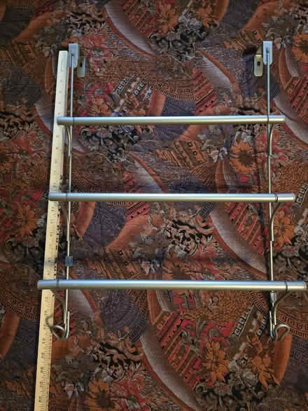 Photo of free Silver Over the Door Rack (West 7th) #2