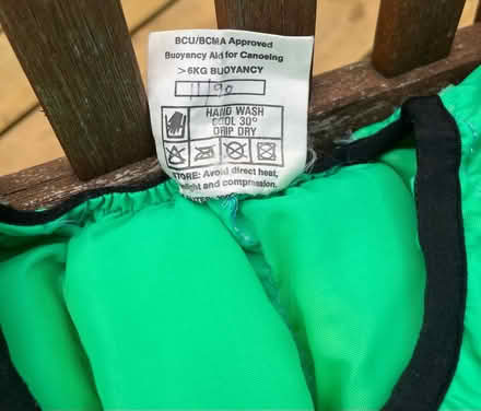 Photo of free Buoyancy aid (Clapham SW4) #4