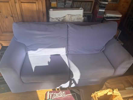 Photo of free Lilac coloured sofabed (Emerson Park RM11) #1