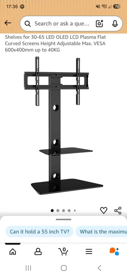 Photo of free TV stand (Cheam SM3) #4