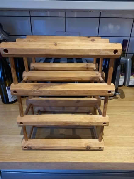 Photo of free Wine rack (Roundhill area brighton BN2) #2