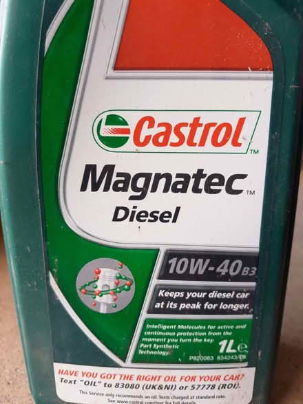 Photo of free Diesel oil 10W 40 (Sharrow Vale S11) #1