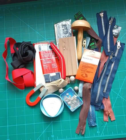 Photo of free Sewing supplies bundle – zips, ribbons, tools, notions (Hatch End HA5) #1