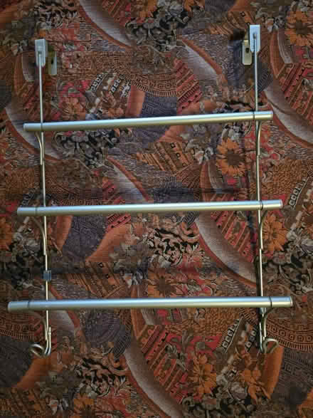 Photo of free Silver Over the Door Rack (West 7th) #1