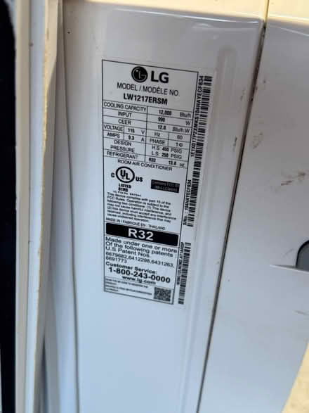 Photo of free Large Capacity LG Window A/C Unit (Chippen Hill) #2