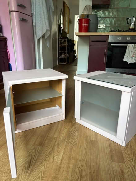 Photo of free Bed side tables pink bedside (BS3 1jn) #2