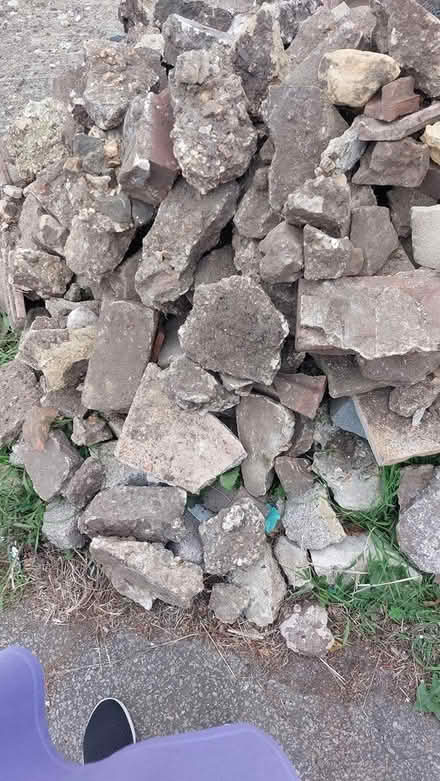 Photo of free rubble/ broken blocks (dorset BH12) #1
