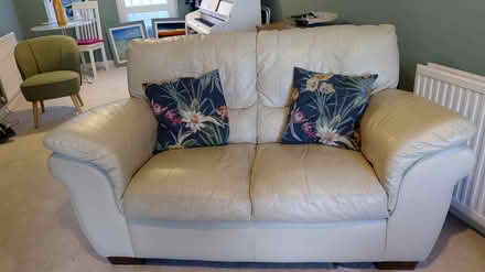 Photo of free Leather sofa (Crieff perthshire) #1