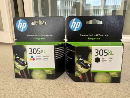 Photo of free HP 305 XL Printer Cartridges (Roffey) #1