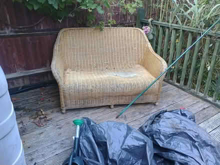 Photo of free Large rattan garden sofa (Hampden Park BN22) #1