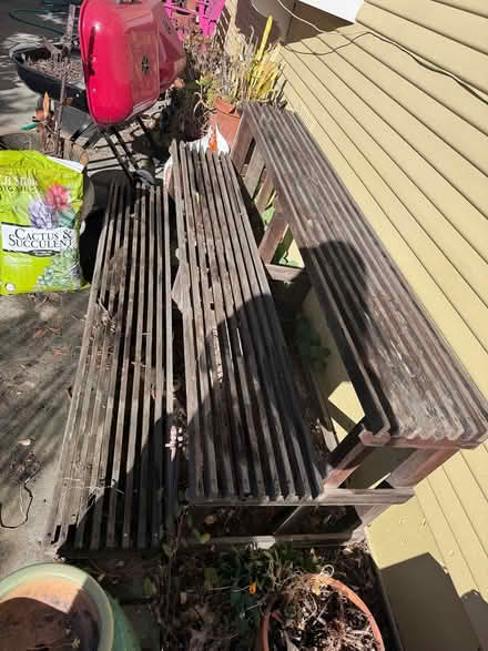Photo of free Outdoor Plant Shelf (DT North palo alto) #2