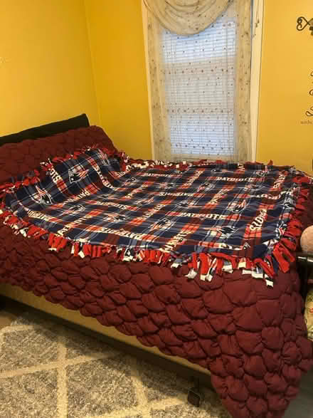 Photo of free New England Patriots blanket (Main Street, Stoneham) #1