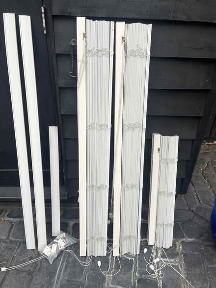 Photo of free 3 x Venetian blinds v. light grey (Finchingfield CM7) #1