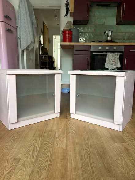 Photo of free Bed side tables pink bedside (BS3 1jn) #1