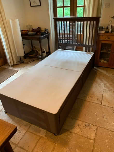 Photo of free Single divan bed (Dunton Green TN13) #2