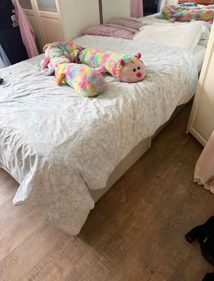 Photo of free Double Storage bed and mattress (SW11 4AD) #4