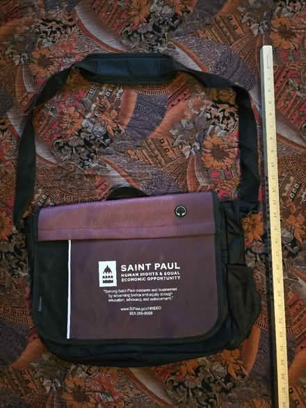 Photo of free Maroon Messenger Bag (West 7th) #1