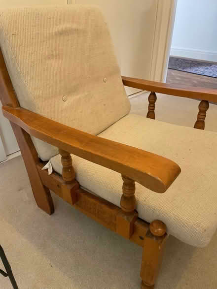 Photo of free 2 captain style armchairs (Rowlands Castle PO9) #2