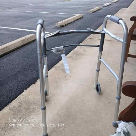 Photo of free new aluminum walker (Leesburg va) #1