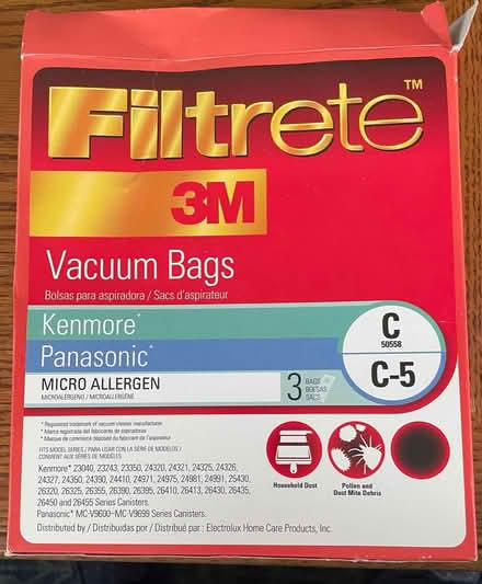 Photo of free Vacuum cleaner filter bags (Webster NY) #3