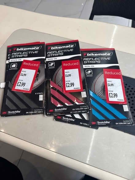 Photo of free Bike mate Reflective strps (RM14 3BU) #1