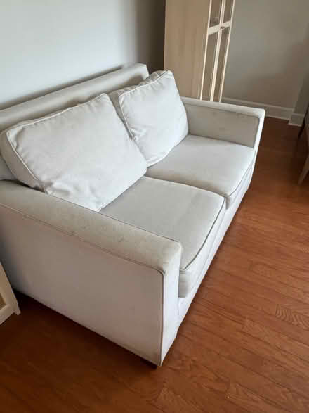 Photo of free West Elm - love seat / pull-out bed (Princeton) #2