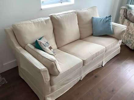 Photo of free Large settee (Old Oxted RH8) #1