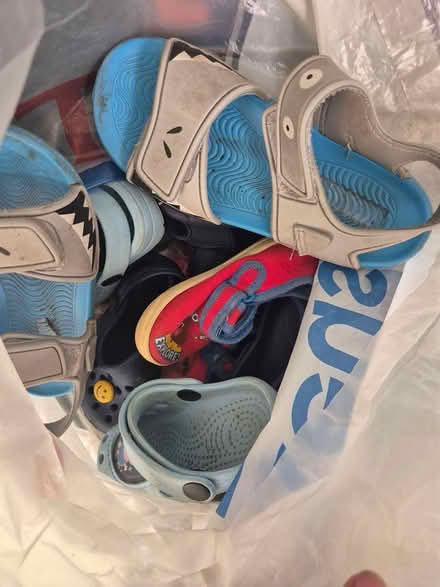 Photo of free Bag of boys various footwear (Stretford M32) #1